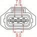 28406 - 3 circuit C1 series male connector kit (1pc)